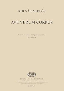 Ave verum corpus Mixed Voices a Cappella