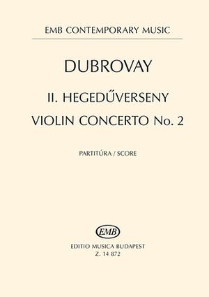 Violin Concerto (concierto) No. 2 (211) Violin and Orchestra