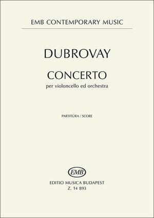 Concerto for Violoncello (Concierto Violonchelo) and Orchestra (2012) Cello and Orchestra