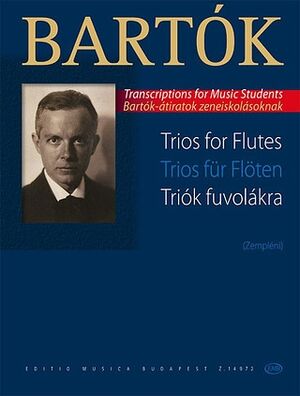 Bart¢k: Trios for Flute 3 Flutes (flautas)
