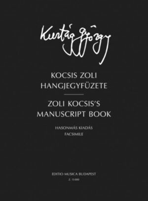 Zoli Kocsis's Manuscript book Piano