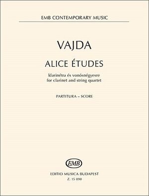Alice Etudes (estudios) Clarinet and String Quartet