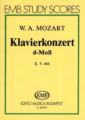 Klavierkonzert d-Moll, KV 466 Orchestra and Piano - Concierto