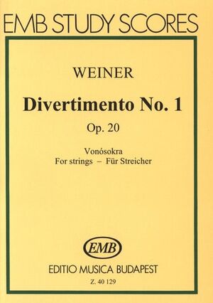 Divertimento No.1 20 Nach alten ungarischen Tnze String Orchestra