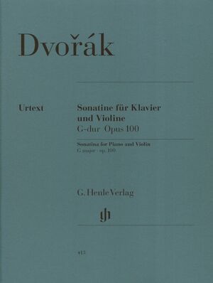 Sonatina for Piano and Violin G major op. 100