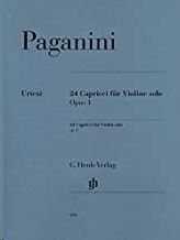 24 Capricci (notated and annotated version) op. 1