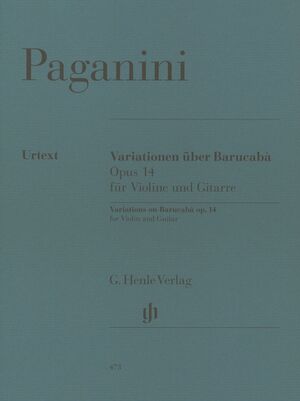 60 Variations on Barucabà for Violin and Guitar op. 14