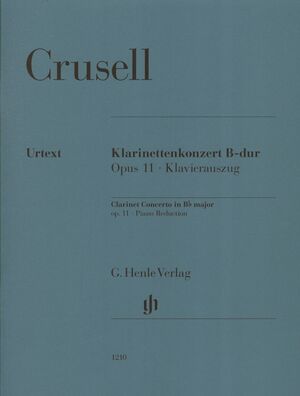 Clarinet Concerto (concierto clarinete) B flat major op. 11 op. 11
