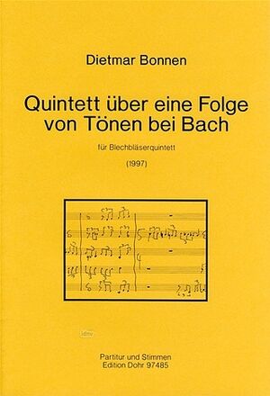 Quintet through a series of notes in Bach