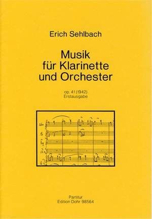 Music for Clarinet (clarinete) and Orchestra op.41