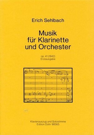 Music for Clarinet (clarinete) and Orchestra