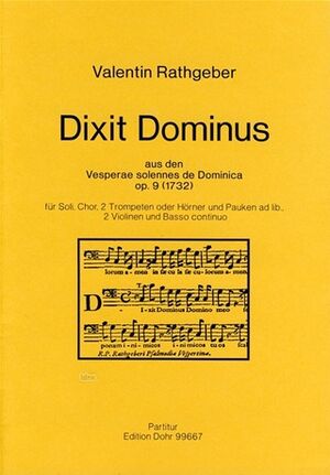 Dixit Dominus op. 9