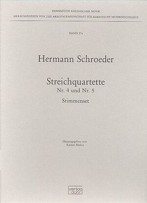String Quartets No. 4 and No. 5 Vol. 27a