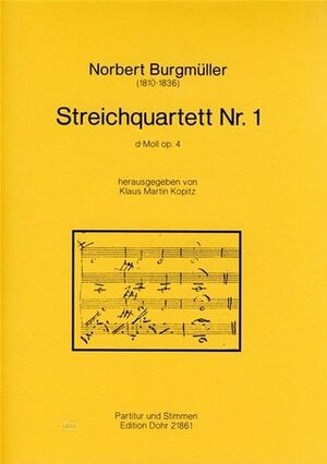 String Quartet No. 1 D Minor op. 4