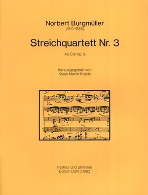 String Quartet No. 3 A-flat Major op. 9