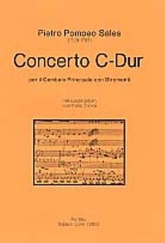 Concerto (concierto) per il Cembalo Principale con Stromenti C Major