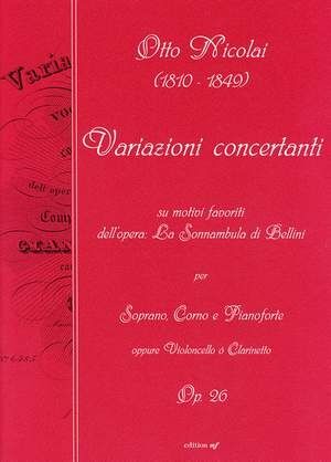 Variazioni concertanti op. 26