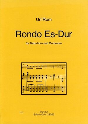 Rondo for Natural Horn (trompa) and Orchestra