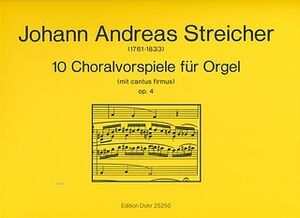 10 Chorale Preludes op. 4