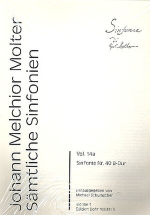 Sinfonie (sinfonía) No.40 MWV VII