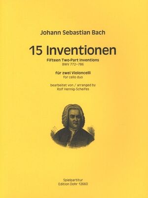 Fifteen Two-Part Inventions BWV 772-786