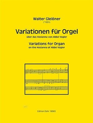 Variations for Organ