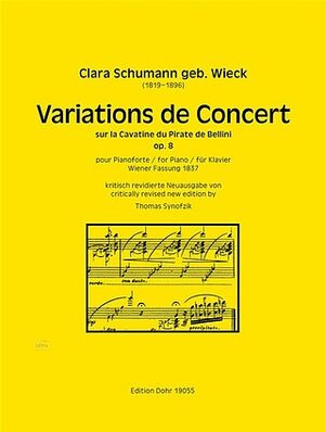Variations de Concert (concierto) op.8