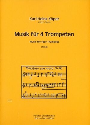 Music for 4 Trumpets (trompeta)