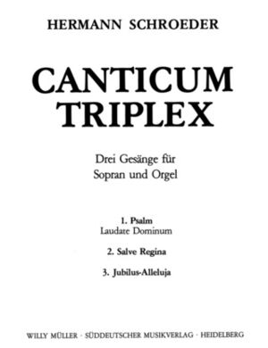 Canticum Triplex