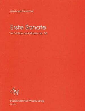 1. Sonate (sonata) fur Violine und Klavier (1947)