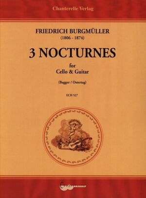 3 Nocturnes - Violonchelo, guitarra