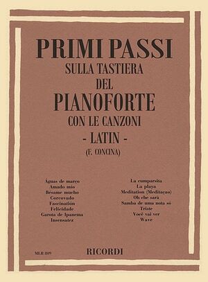 Primi Passi Sulla Tastiera Del Pianoforte: Latin (Piano)