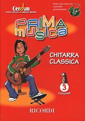 Primamusica: Chitarra Classica vol. 3 (guitarra)