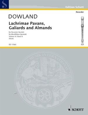 Lachrimae Pavans, Galiards and Almands Vol. 4