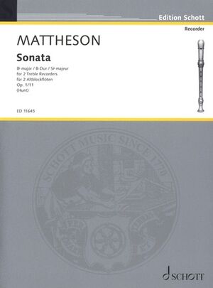 Sonata in Bb Major op. 1/11