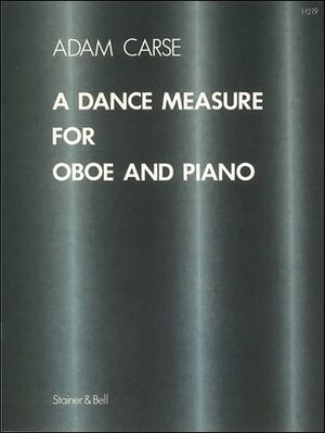 A Dance Measure for Oboe and Piano