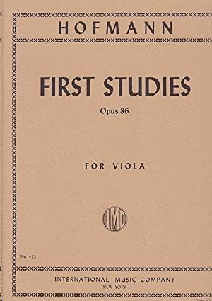 First Studies (estudios - in the 1st Position) op.86 IMC 432