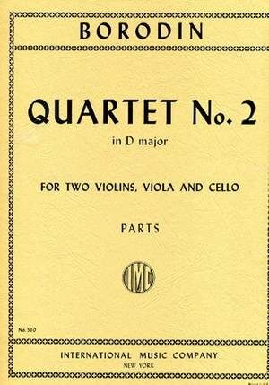 Quartet No.2 D major, Parts IMC 510