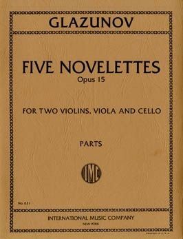 Five Novelettes op. 15 IMC 631