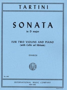 Sonata D major IMC 646