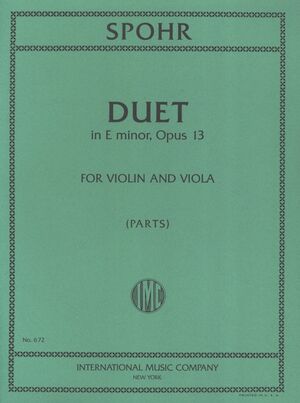 Duet E minor op. 137 IMC 672