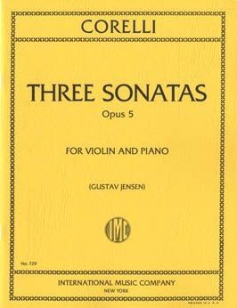 Three Selected Sonatas from Op.5 op.5 IMC 729