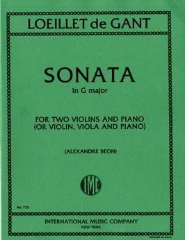 Sonata G major IMC 735