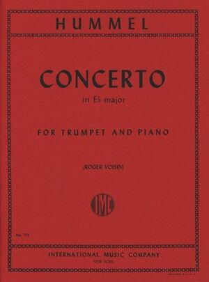 Concerto (concierto) E flat major IMC 755
