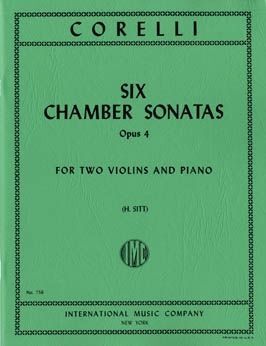 Six Chamber Sonatas op.4 IMC 756