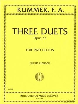 Three Duets op. 22 IMC 768