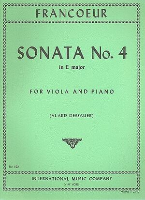 Sonata No.4 E major IMC 820