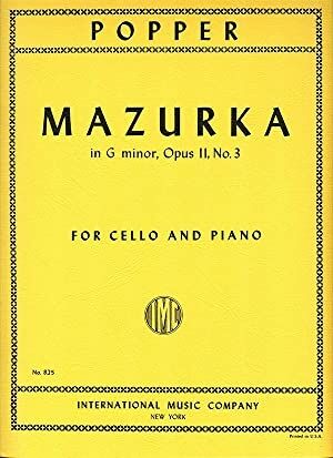 Mazurka G minor op. 11/3 IMC 825