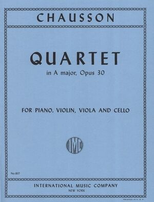 Quartet A major op. 30 IMC 837