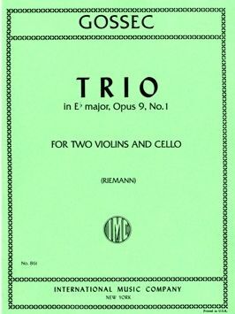 Trio No.1 E flat major op. 9